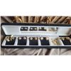 Image 3 : S1 Wicker Box With Costume Jewelry A