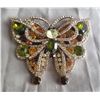 Image 3 : S1 Rhinestone & Gold Tone Brocaches A