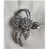 Image 4 : S1 Rhinestone & Gold Tone Brocaches A