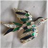 Image 5 : S1 Rhinestone & Gold Tone Brocaches A