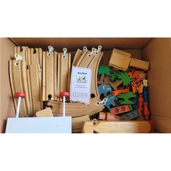 S1 Dixie Wilderness Park: Hardwood Train Set A
