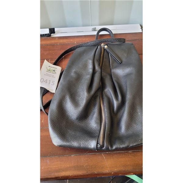 S2 Simons Pebbled Leather Backpack A