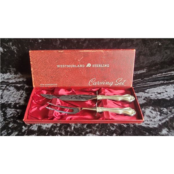 S1 Sterling Silver Carving Set A