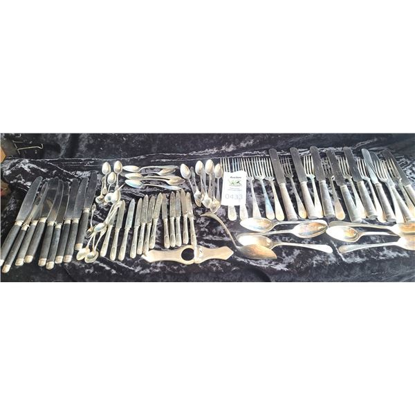 S1 Sterling Silver & Antique 800 Silver Flatware & More A