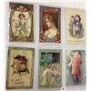 Image 3 : Valentine's Day Holiday Greeting Postcard Album Approx. 85