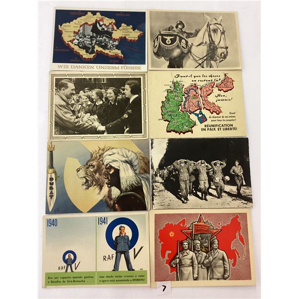 Military Propaganda Postcards Approx. 40