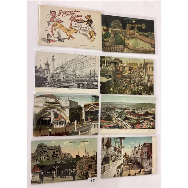 Coney Island, New York Amusement Park Postcards Approx. 50