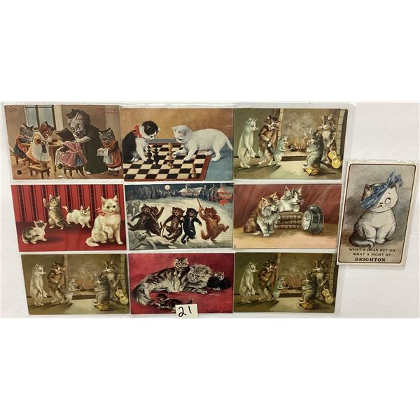 Animals - Cats & Kitten Postcards 10