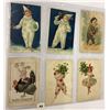 Image 2 : Children Dressed as Clowns Holiday Greeting Album Approx. 40 Postcards