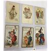 Image 6 : Children Dressed as Clowns Holiday Greeting Album Approx. 40 Postcards
