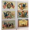 Image 7 : Patriotic Holiday Greetings Album Approx. 40 Postcards