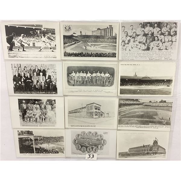 Sports - Real Photo Baseball Postcards 12
