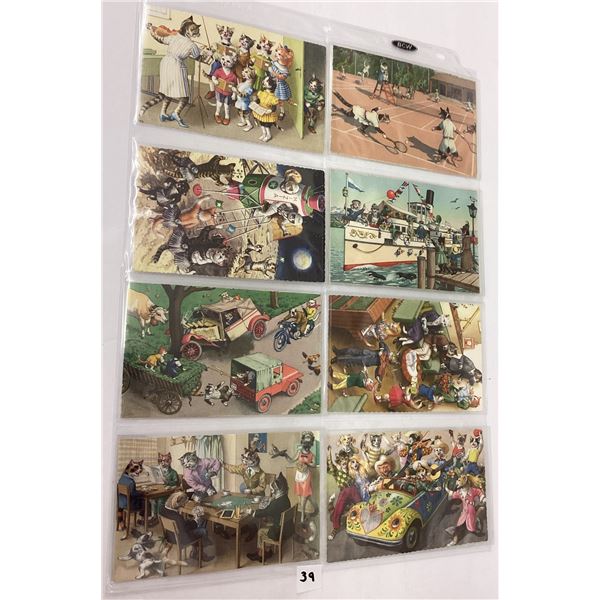 Animals - Mainzer Cat Album 50 Postcards