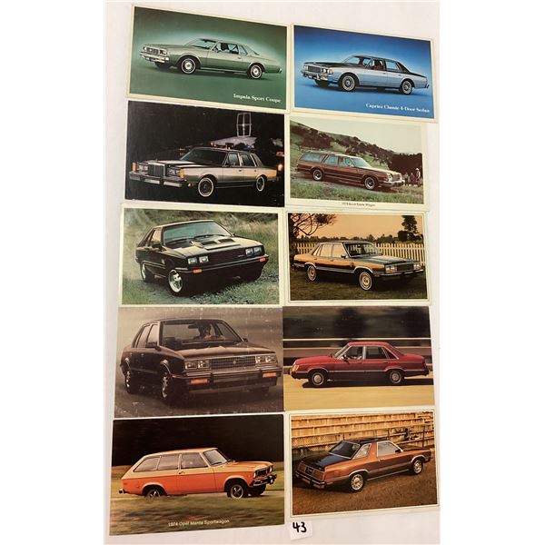 Transportation - Automobile Car Advertising Approx. 135 Postcards