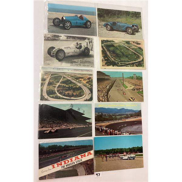Sports - Auto Racing Postcards Approx. 55