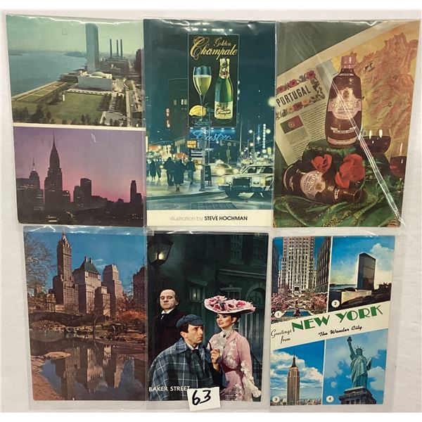 New York City Postcards 50+