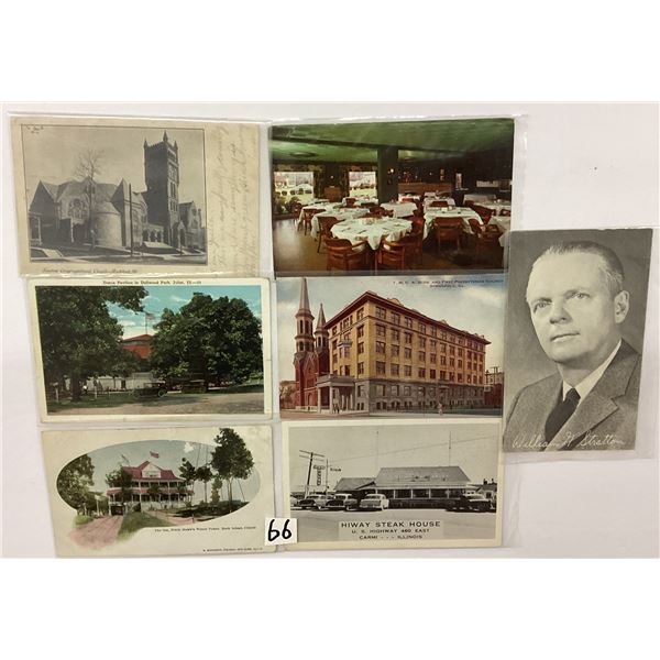 Illinois Postcards Approx. 75