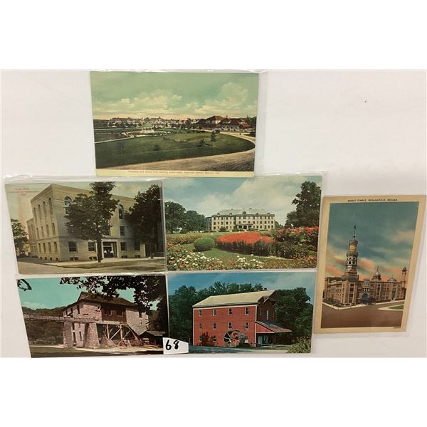Indiana Approx. 70 Postcards