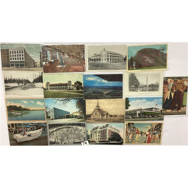 Michigan Postcards Approx. 135