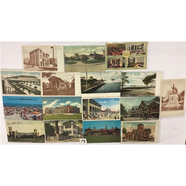 Rhode Island Postcards Approx. 65