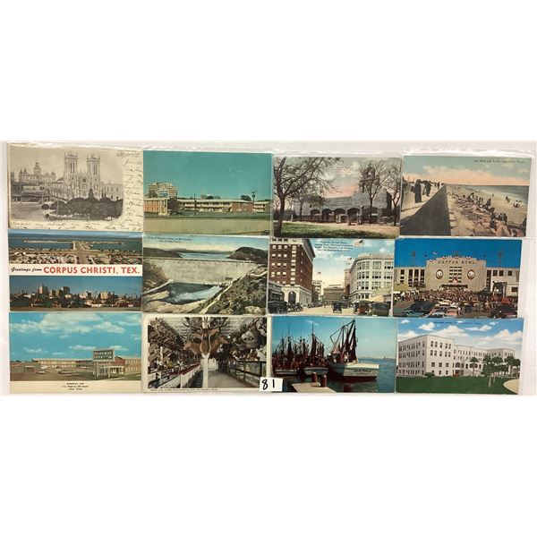 Texas Postcards Approx. 145