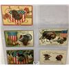 Image 9 : Patriotic Holiday Greeting Postcard Album 60+