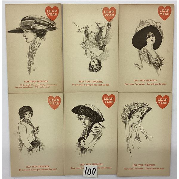 Leap Year Holiday Greeting Postcards 6