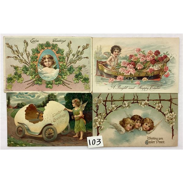 Easter Angel Holiday Greeting Postcards 25