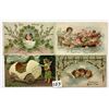 Image 1 : Easter Angel Holiday Greeting Postcards 25