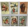 Image 2 : Swedish Santa Claus Holiday Christmas Greeting Album 50 Postcards
