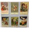 Image 6 : Swedish Santa Claus Holiday Christmas Greeting Album 50 Postcards