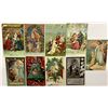 Image 3 : Christmas Religious Holiday Greeting Postcards Approx. 40