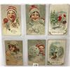 Image 1 : Stetcher Children Holiday Greeting Album Approx. 75 Postcards