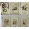 Image 10 : Stetcher Easter Holiday Greeting Postcard Album Approx. 65