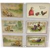 Image 1 : Stetcher Easter Holiday Greeting Postcard Album Approx. 65