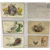 Image 4 : Stetcher Easter Holiday Greeting Postcard Album Approx. 65