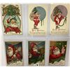 Image 1 : Stetcher Santa Claus Holiday Christmas Greeting Postcard Album Approx. 35