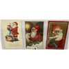 Image 7 : Stetcher Santa Claus Holiday Christmas Greeting Postcard Album Approx. 35