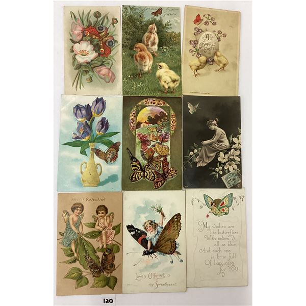 Insects on Greeting Postcards 40+