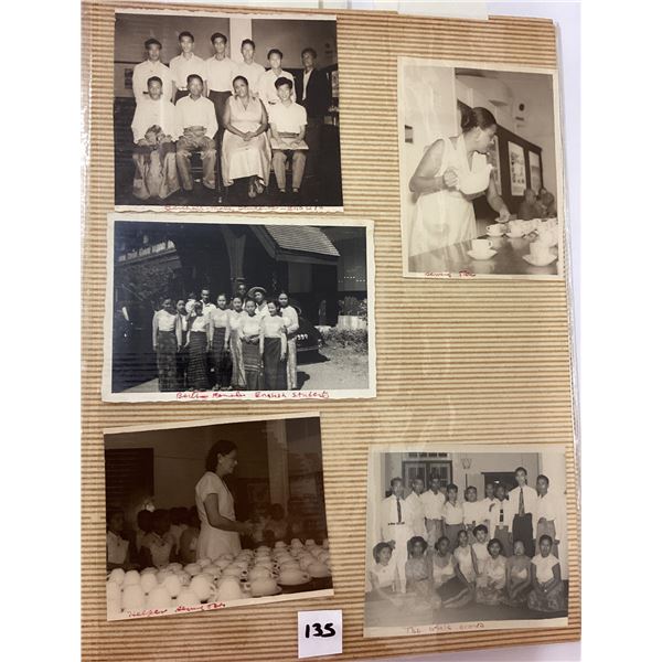 Snap Shot Scrap Book African American trip to Asia Album Approx. 140