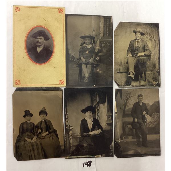 Real Photo Tin Types 12 of People