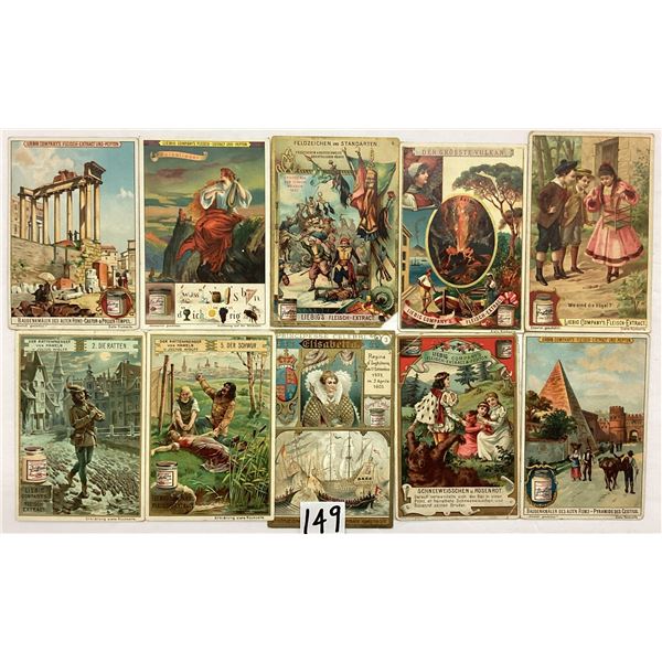 Ephemera - Liebig's Fleish-Extract Trade Cards 75+