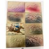 Image 1 : Airbrushed Horseracing & Horse-riding Postcards 8