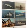 Image 1 : Military - Navy Ship Postcards 45+