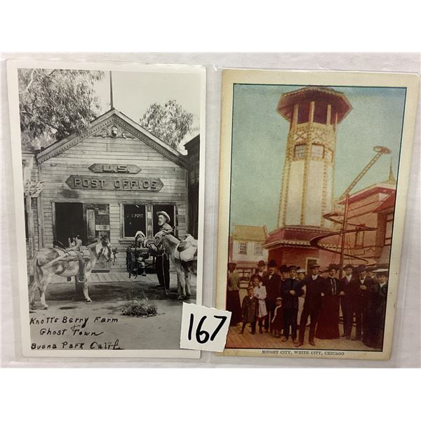 Amusement Parks 55+ Postcards