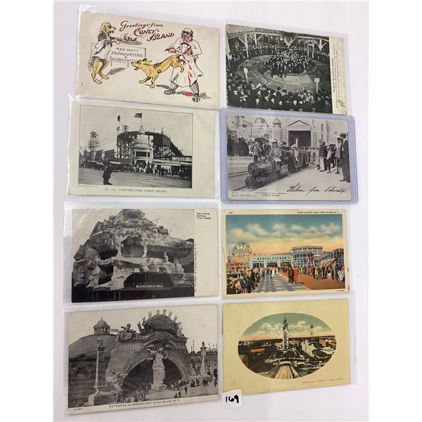 Coney Island, New York Amusement Park Postcards 28