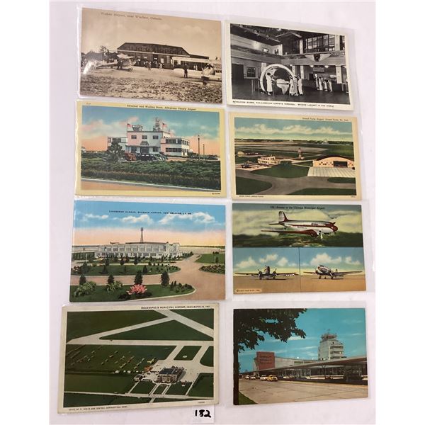 Transportation - Airports & Aviation Postcards Approx. 50