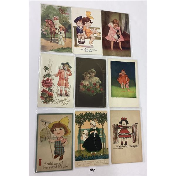 Children Postcards Approx. 110