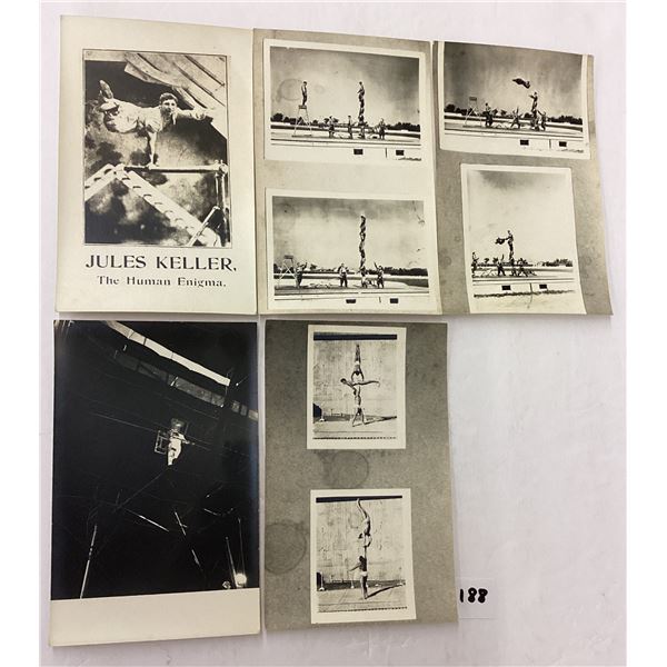Circus Acts Real Photo Postcards 7