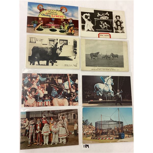 Circus Postcards Approx. 65